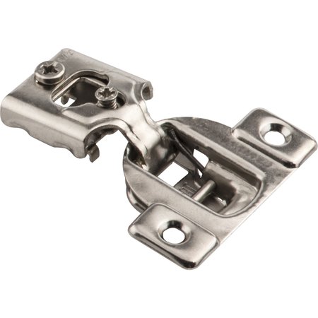 HARDWARE RESOURCES 105Deg 1/2In. Overlay Standard Duty Self-Close Compact Hinge W/Out Dowels 3390-R